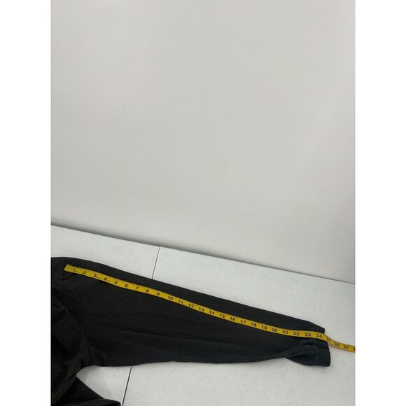 Linksoul L Gray Quarter-Zip Hooded Golf Pullover - Picture 2 of 10